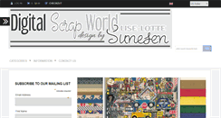 Desktop Screenshot of digitalscrapworld.com